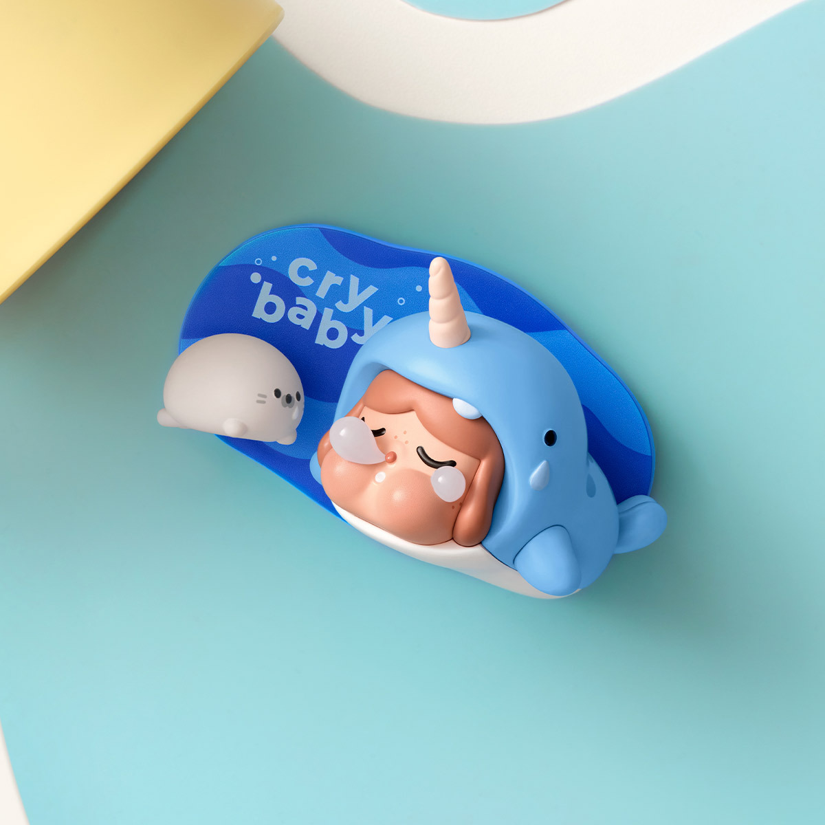 POP MART 泡泡瑪特 CRYBABY 淚流成海系列 冰箱貼盲盒