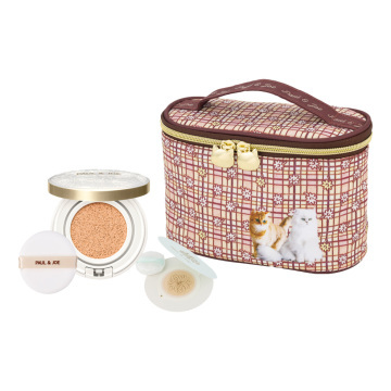 [限定] PAUL & JOE BEAUTE Protecting Veil Compact 糖瓷防曬絲潤精華氣墊套裝