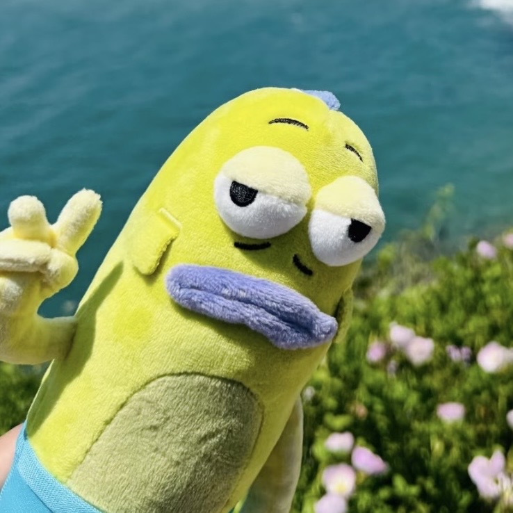SPONGEBOB 海綿寶寶 比奇堡 無情比YA路人魚 25CM玩偶 公仔 裝飾