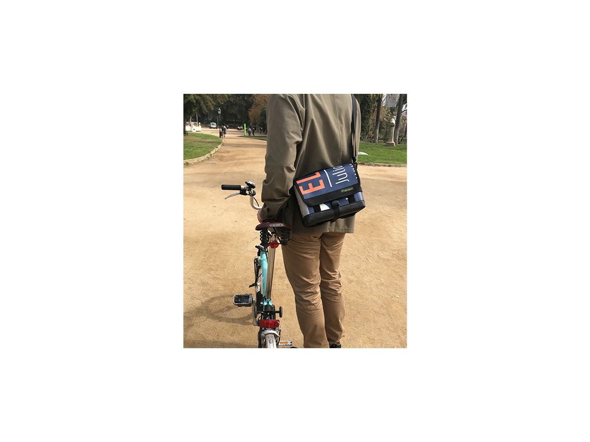 Demano Ribera Brompton 兩用小型郵差包 - 墨綠