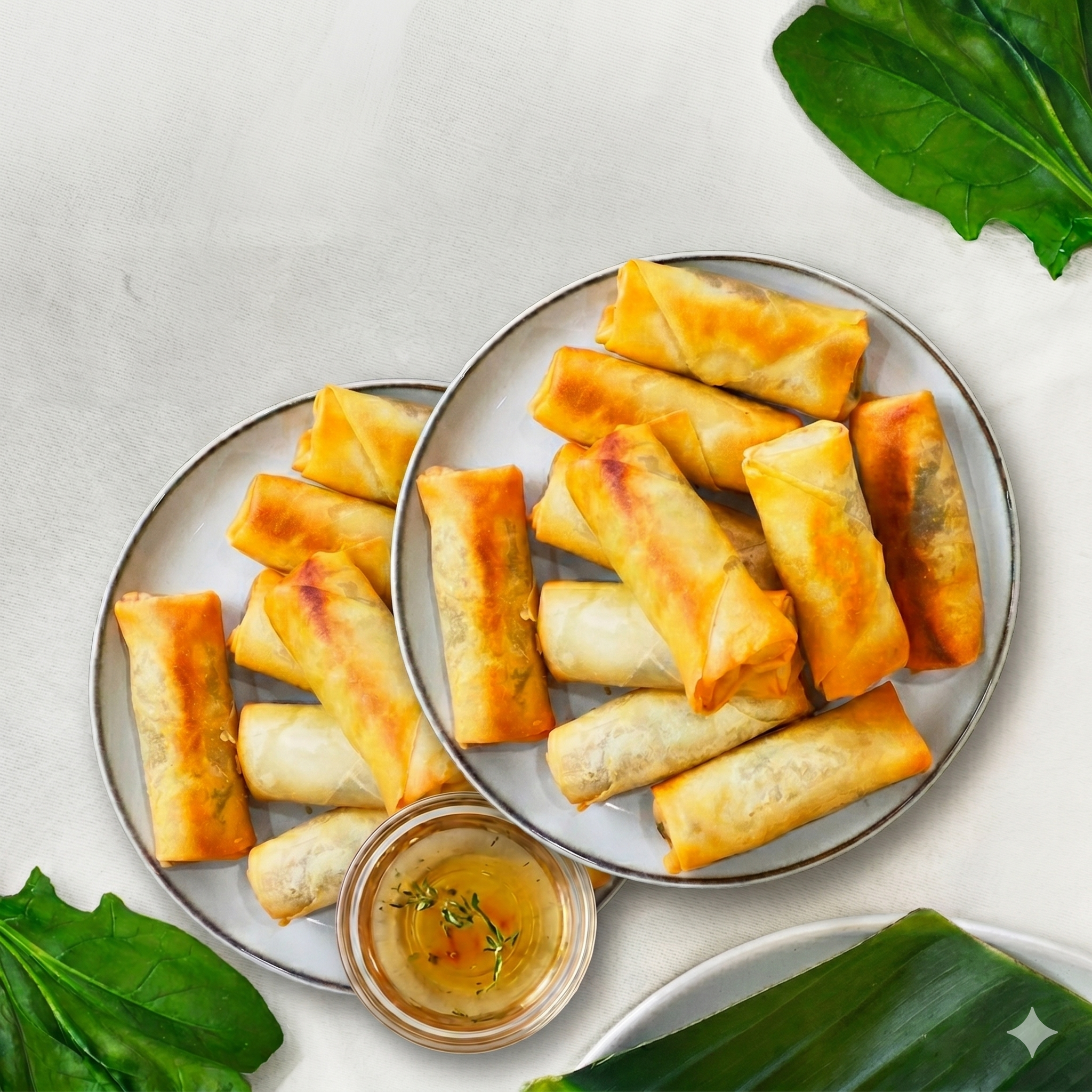 港式珍菇春捲(純素) / 嚐鮮2件組