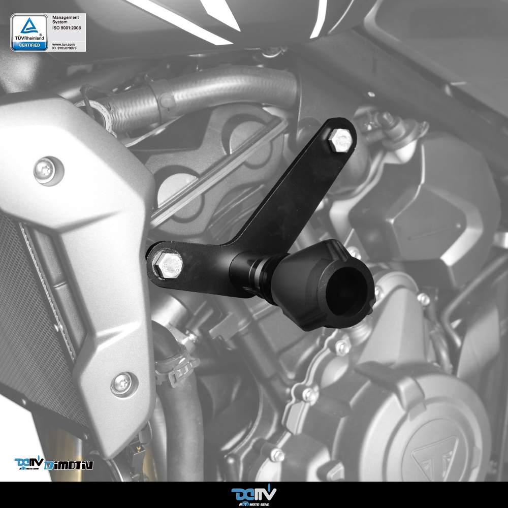 【DIMOTIV】Frame Sliders Lite for TRIUMPH TRIDENT 660 21-26