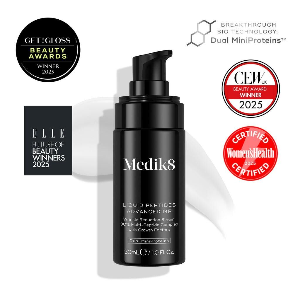 Medik8 Liquid Peptides  【高濃度多胜肽MP抗皺淡紋精華 】30ml 抗衰老