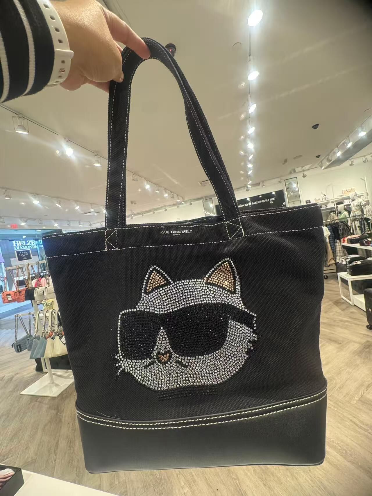 【預購】Karl Lagerfeld H052158 托特包（黑色）