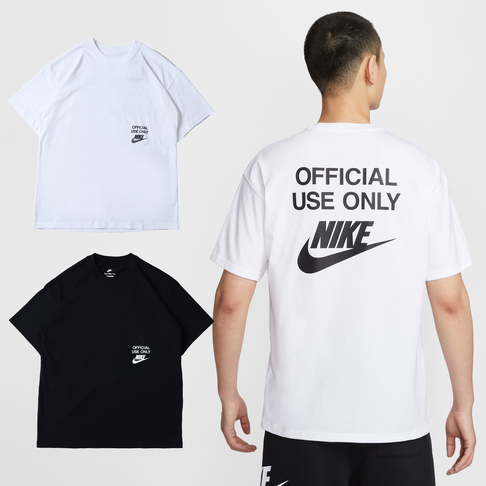 男款 NIKE M90 OC REMIX TEE 白色 黑色 印花 寬鬆 落肩 運動 休閒 短袖 短T【HJ0775】NKTF