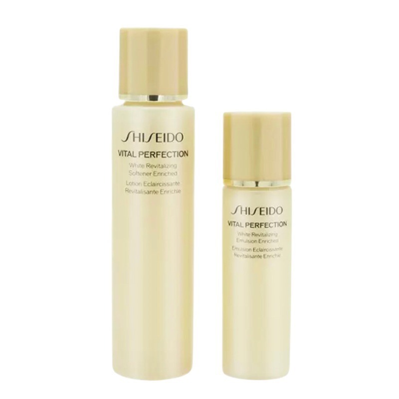 (7591) SHISEIDO 悅薇水乳套裝中樣)滋潤乳液30ml + 健膚水75ml【各一】