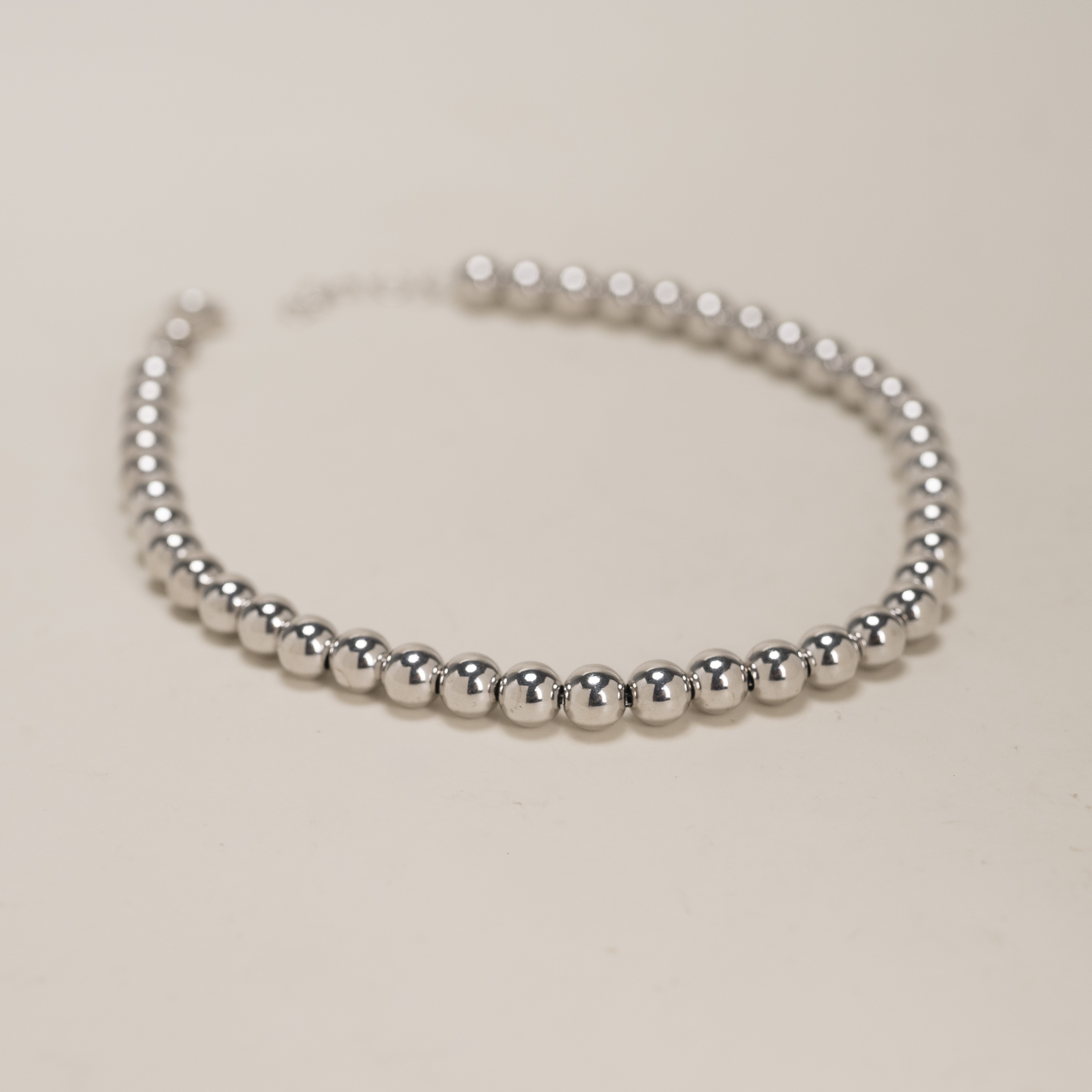 18K Italy Big Ball Ball Bracelet