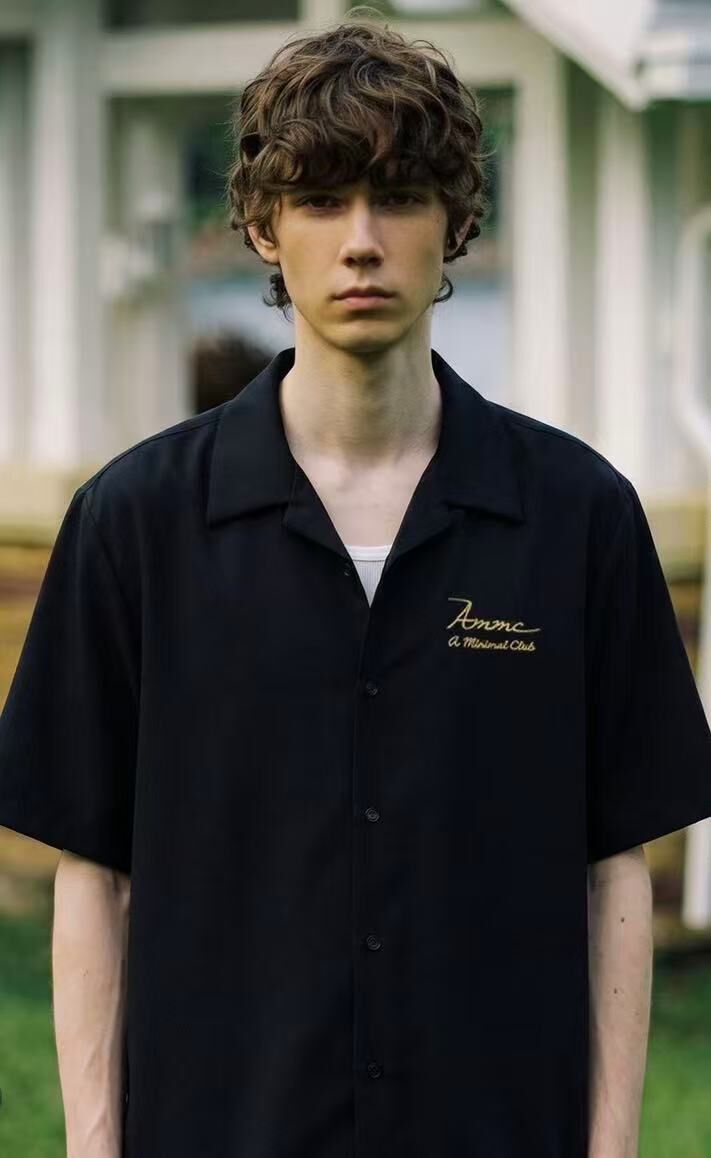 A MINIMAL CLUB SHIRT BLACK AM65SH01BK