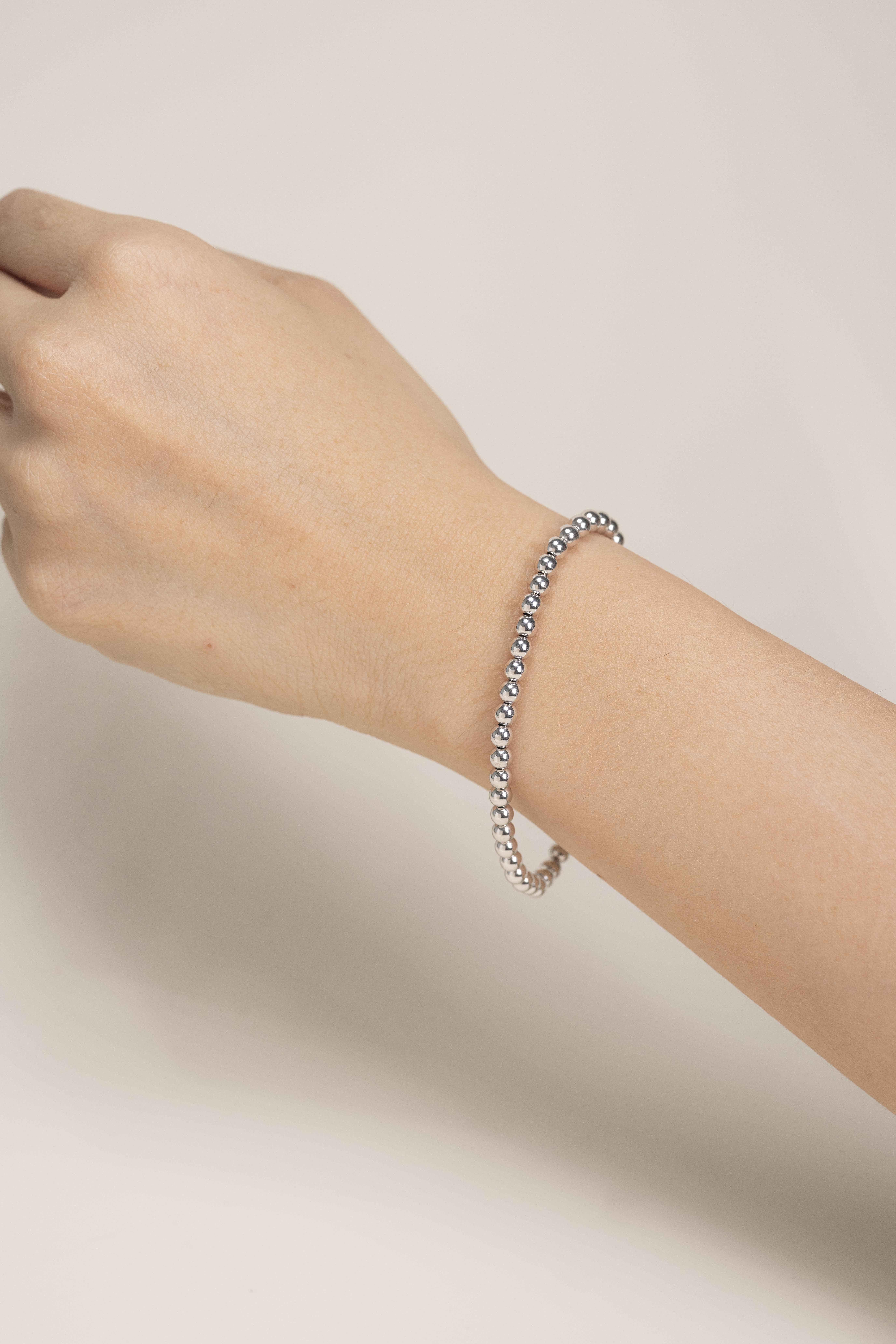 18K Italy Big Ball Ball Bracelet