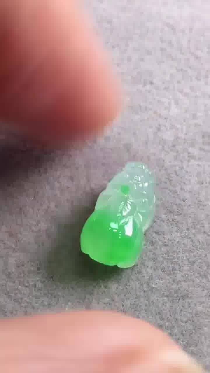翡翠貔貅,天然翡翠A玉, 緬甸玉, Jade, Jadeite