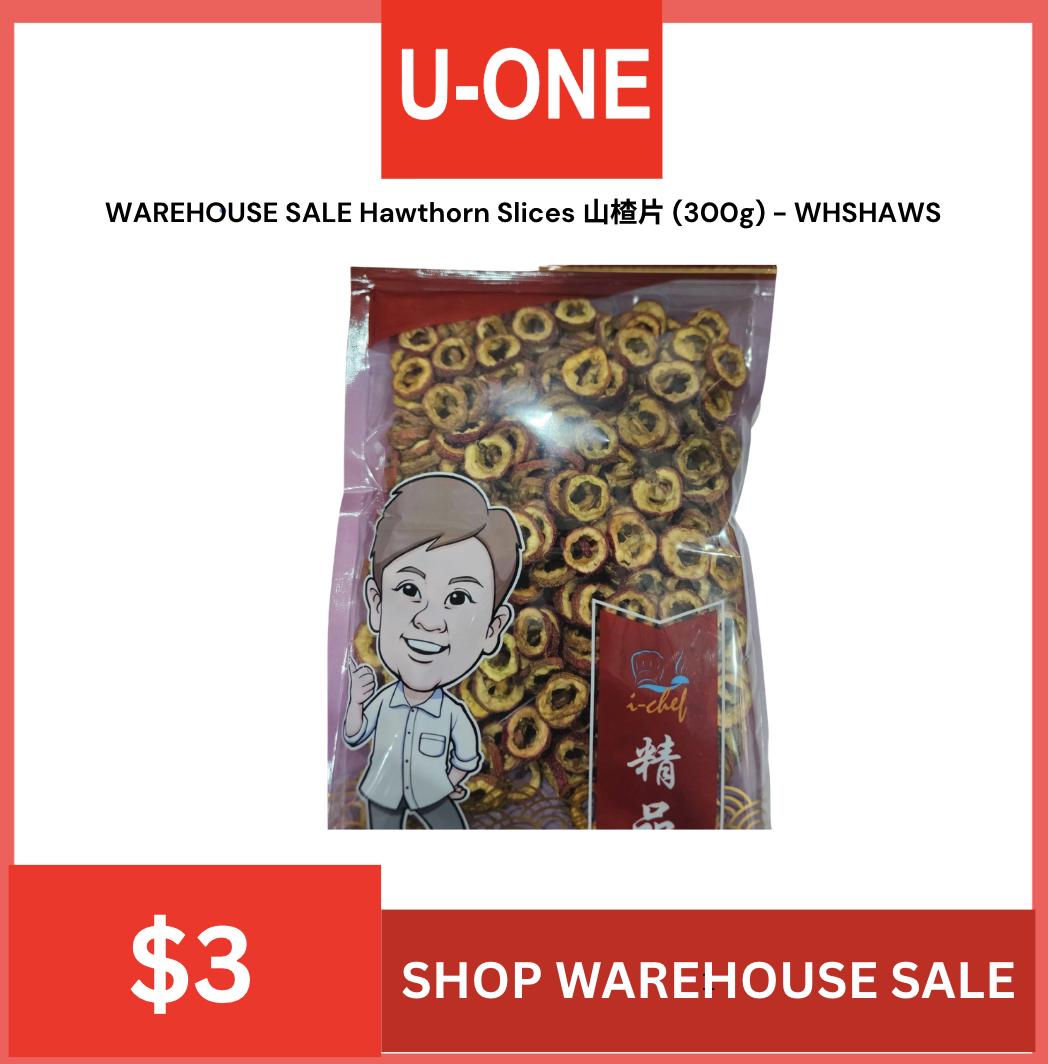 WAREHOUSE SALE Hawthorn Slices 山楂片 (300g) - WHSHAWS