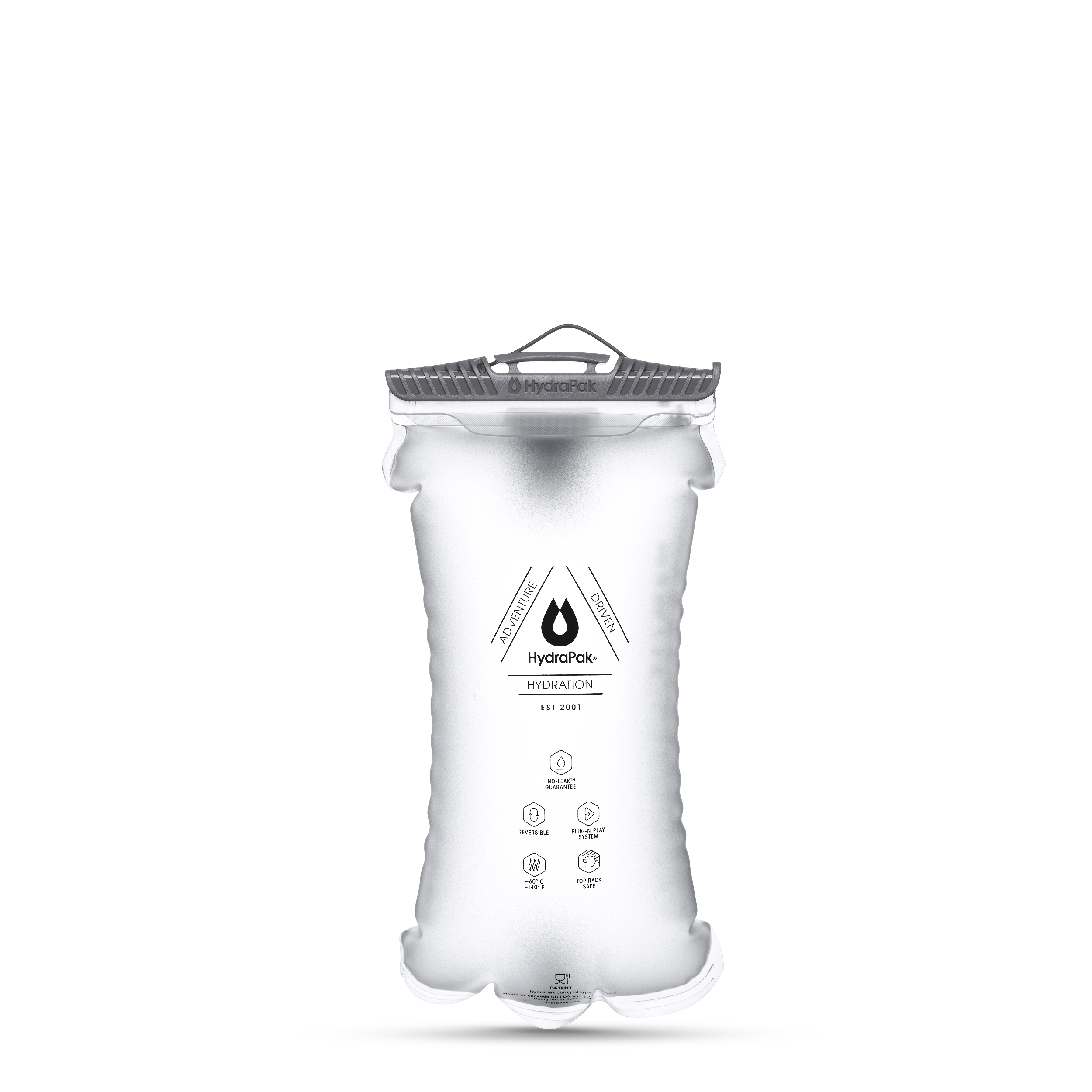 HydraPak VELOCITY 2L 可翻洗背包水袋