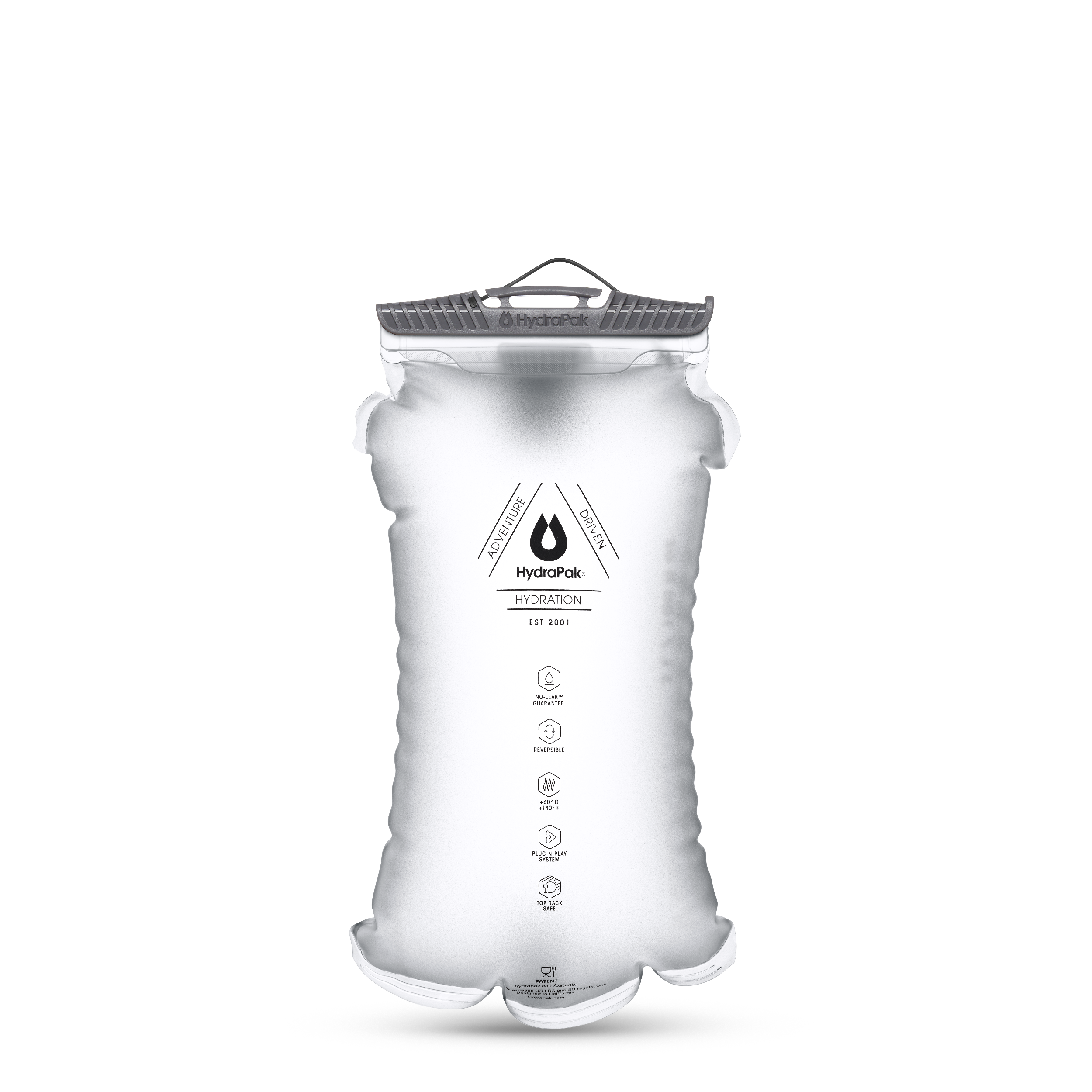 HydraPak VELOCITY 3L 可翻洗背包水袋