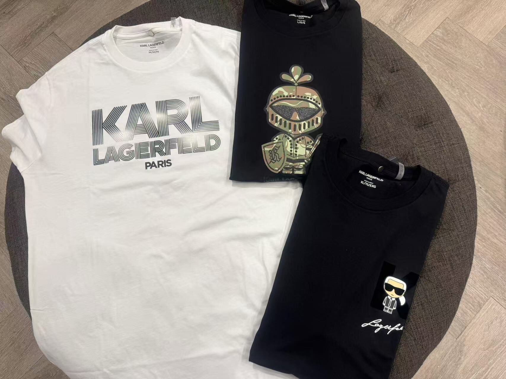 【預購】Karl Lagerfeld Paris H052169 男裝短袖上衣