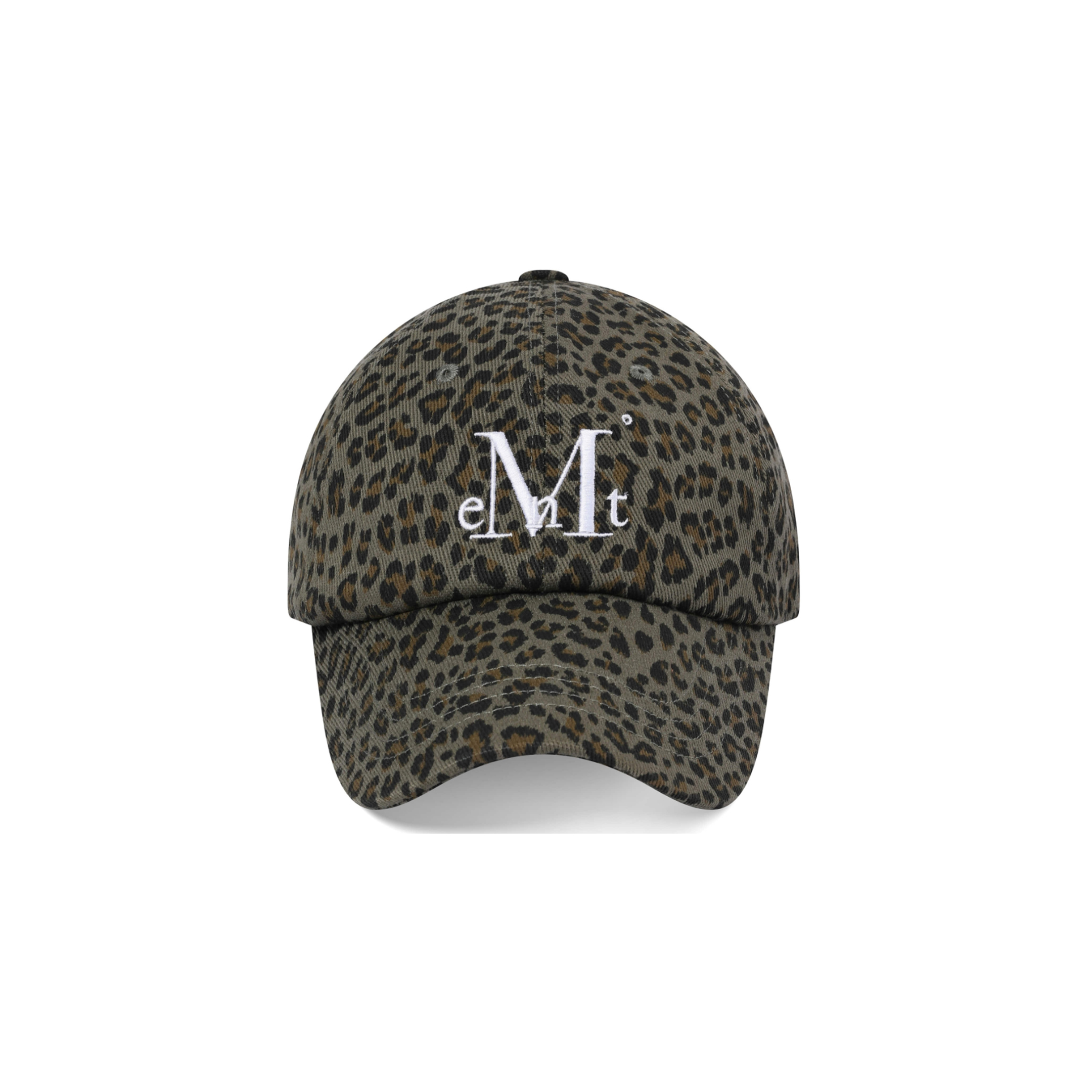MUCENT 經典款 刺繡 LOGO IU同款 豹紋 棒球帽