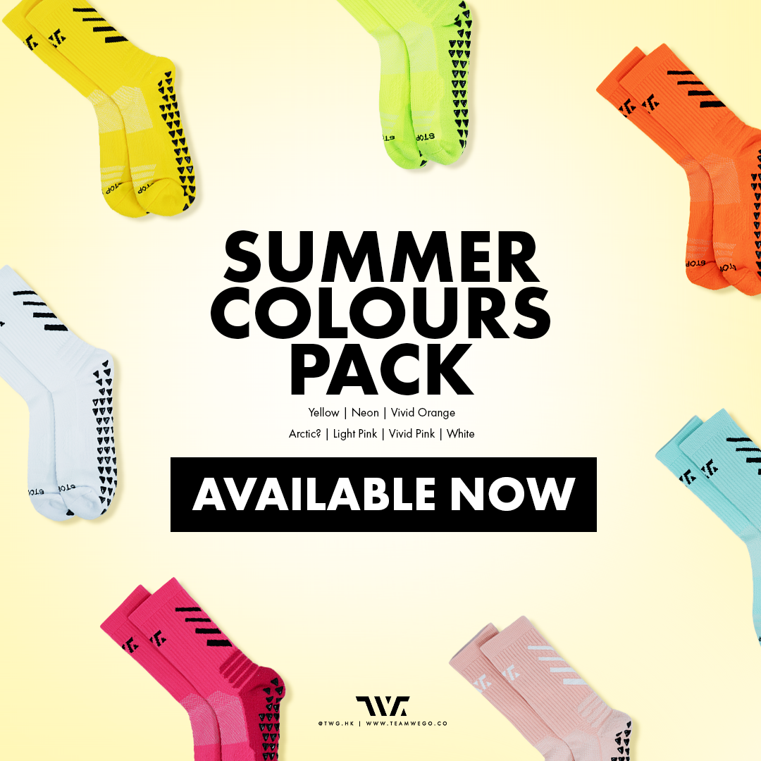 TeamWeGo 防滑襪 - Summer Colours Pack