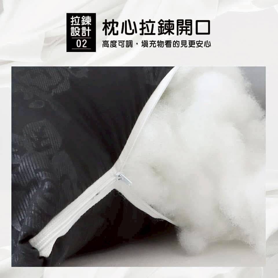 WSBB11661  台灣製造經典不敗鱷魚 抗菌黑枕（7月底）