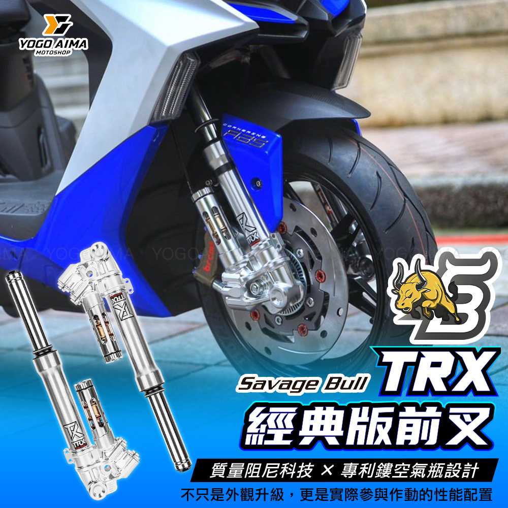 野蠻公牛 TRX 經典版 前避震 前叉