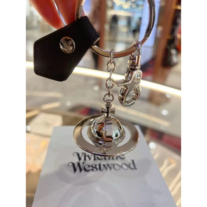 Vivienne Westwood Saffiano 3D Keychain