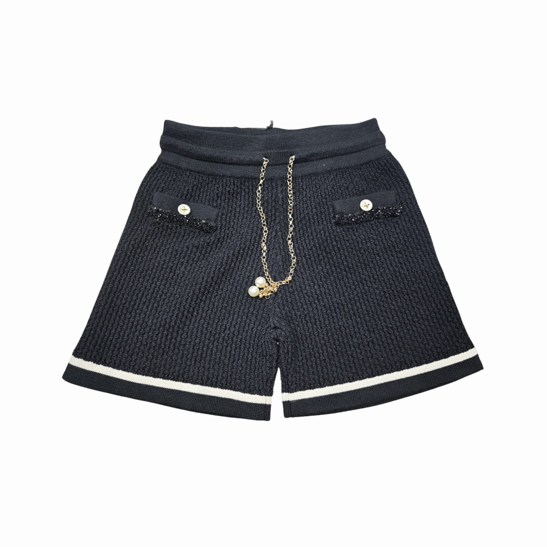 1EA0408-038 [EDWARD ACHOUR] Shorts Black #101517/1095 (C-EU-E)