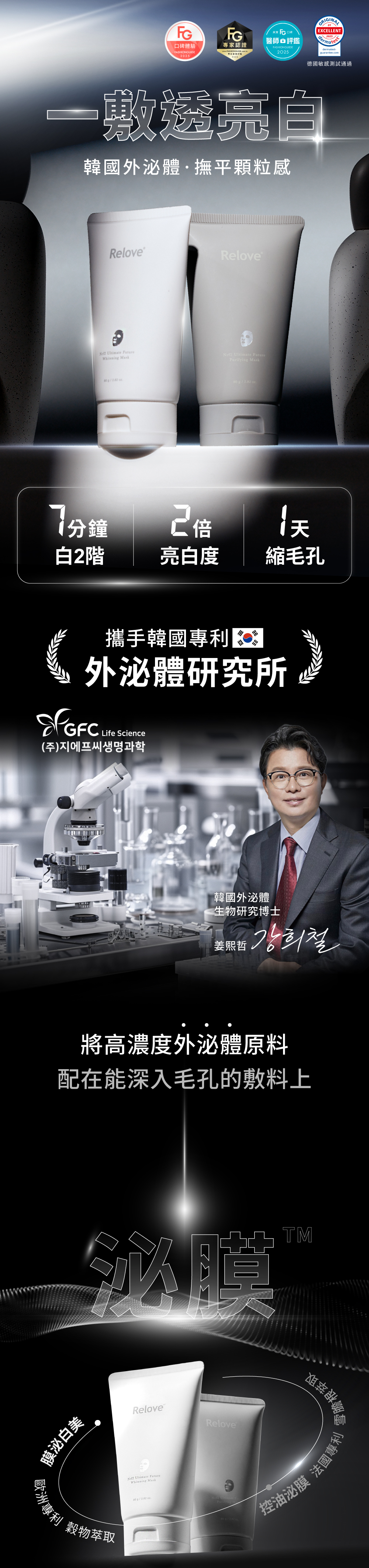 韓國專利2仟億美肌菌外泌體，撫平顆粒感