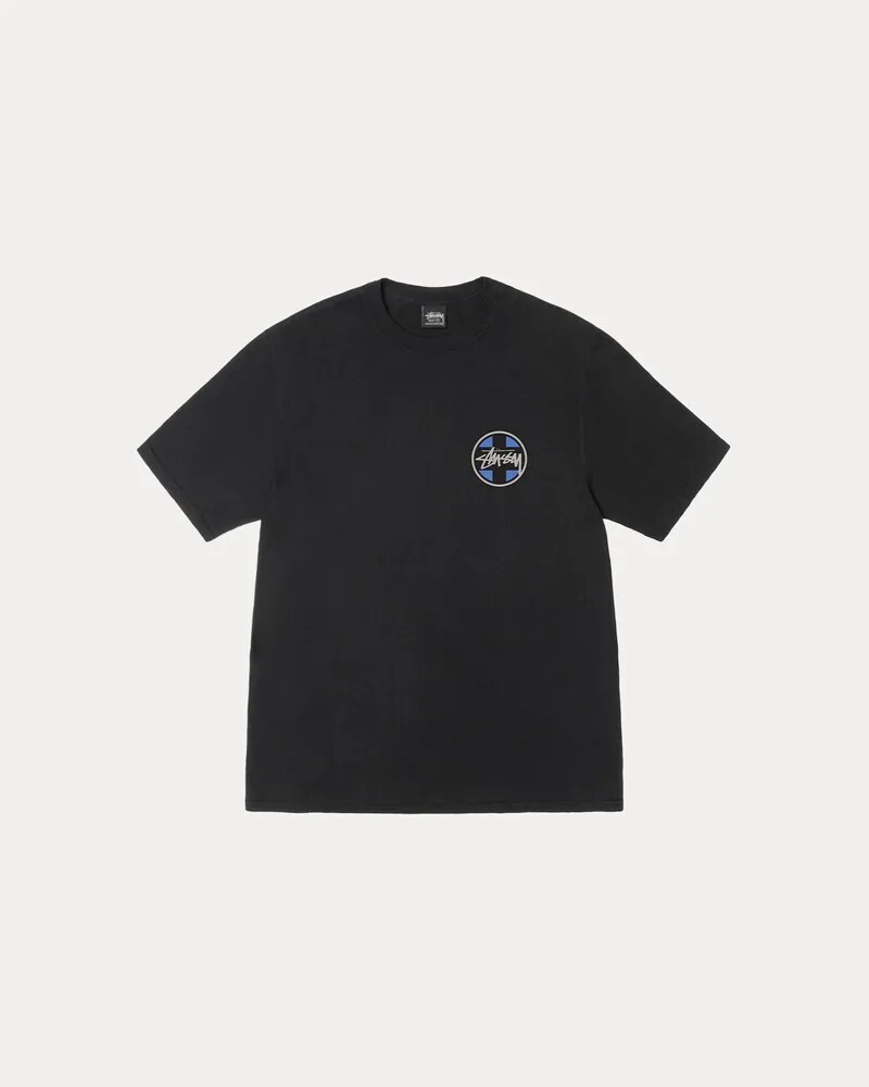 ✅(STUSSY特賣) STUSSY CROSS DOT TEE PIGMENT DYED 十字 交叉點  短T