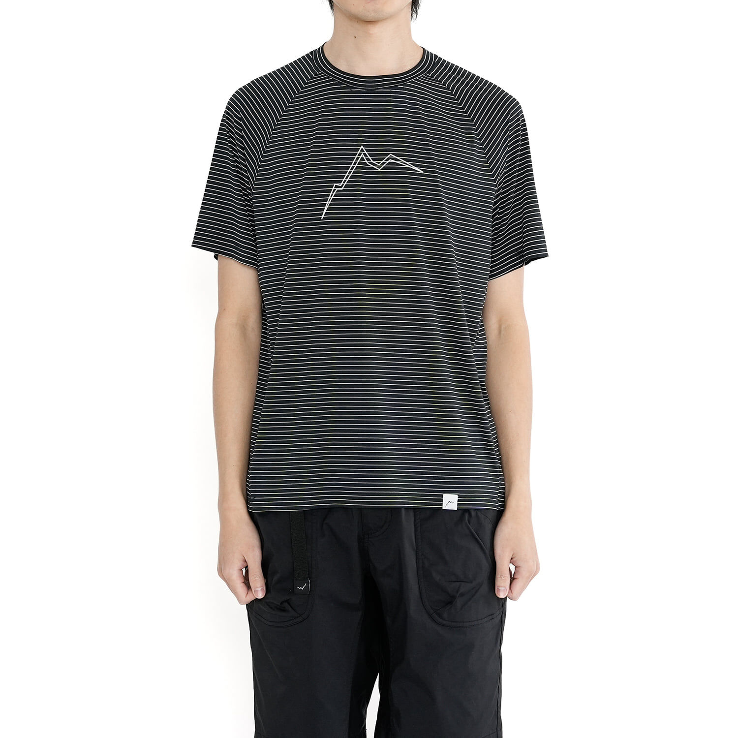 [CAYL] Stripe B.L. Short Sleeve 細條紋透氣短袖排汗上衣