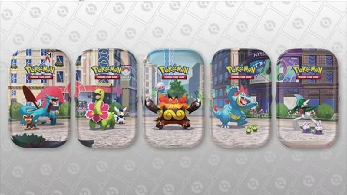 Pokemon ME03 ME04 Lumiose City Mini Tin Set 寶可夢