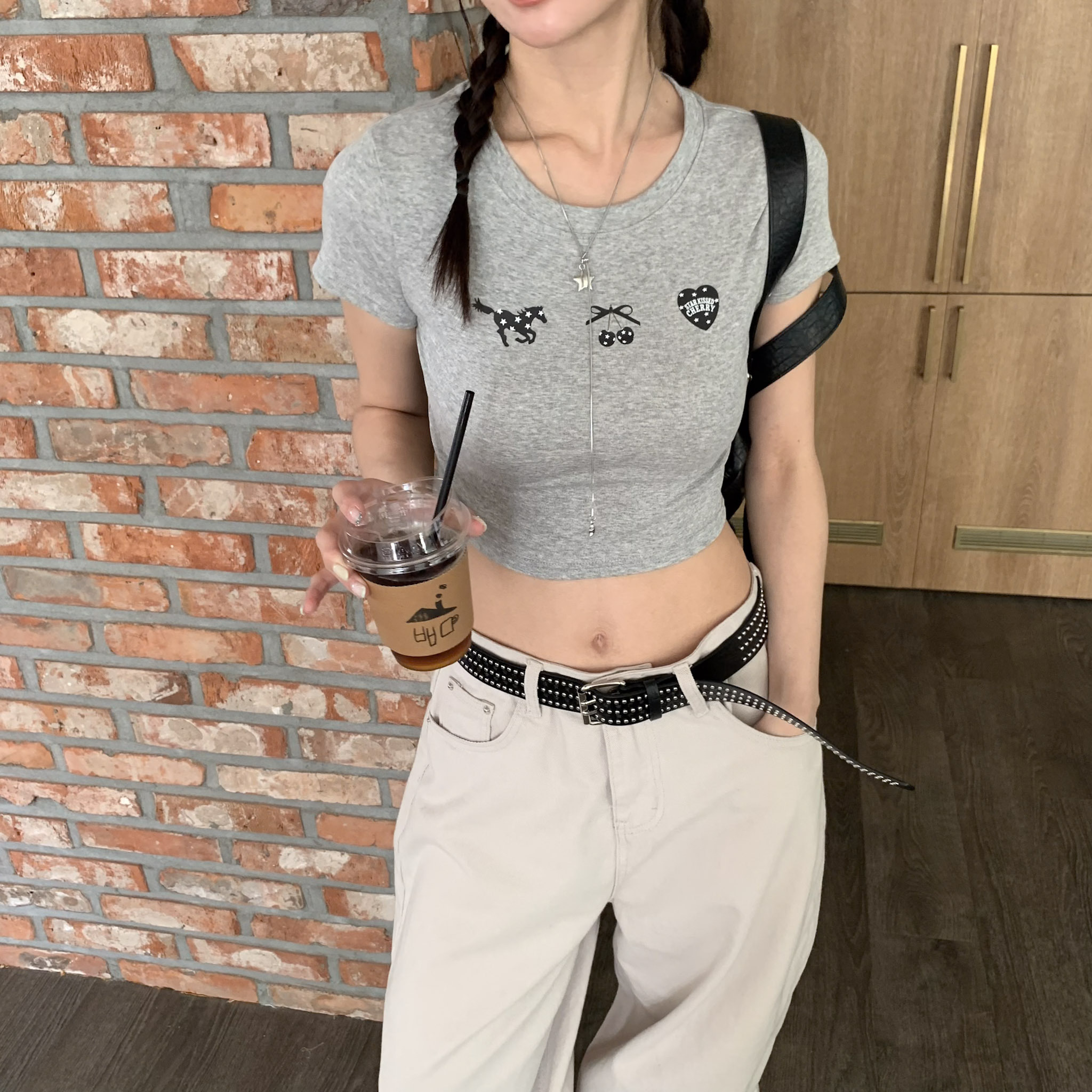 ISA_【ISA MADE】PIXIE★正肩短tee_64026