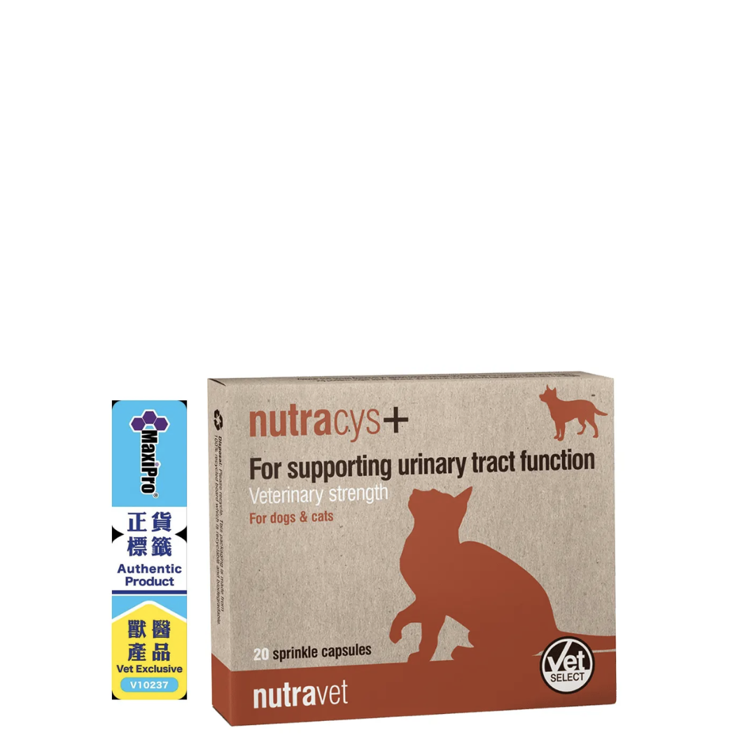 Nutravet - Nutracys+ 泌尿道功能營養膠囊 (貓狗合用) 220 粒裝