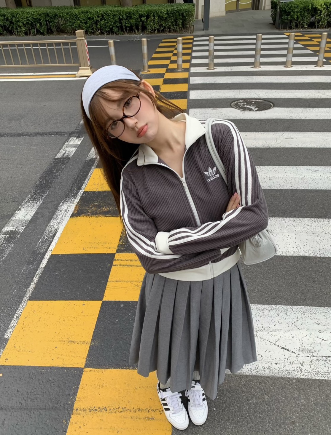 （預購）ADIDAS ORIGINALS TRACK TOP KNIT 女款 針織立領外套