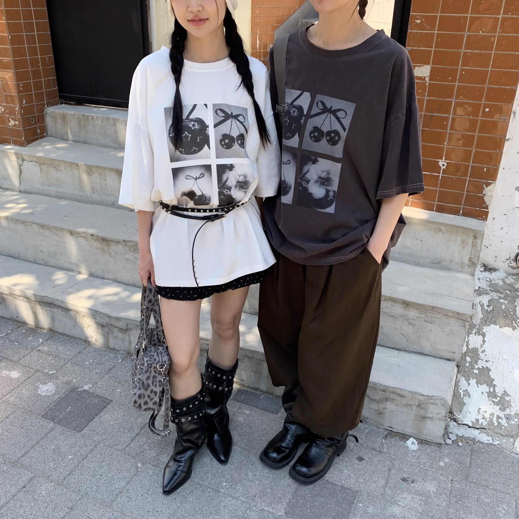 ISA_【ISA MADE】HAZE★中性大TEE_64008