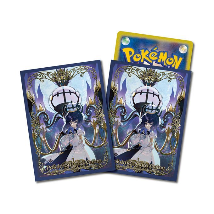 [預訂] [5/6到貨] Pokemon Card Game 卡套 沐淨&超級水晶燈火靈 ムク＆メガシャンデラ