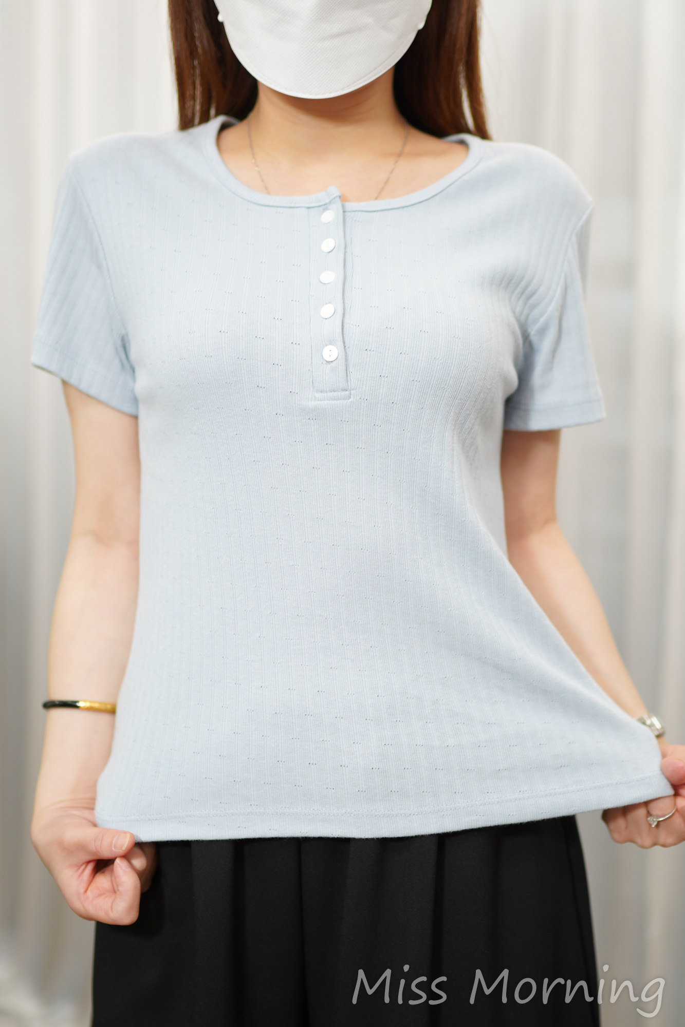 彈彈小通花靚棉tee(15221)