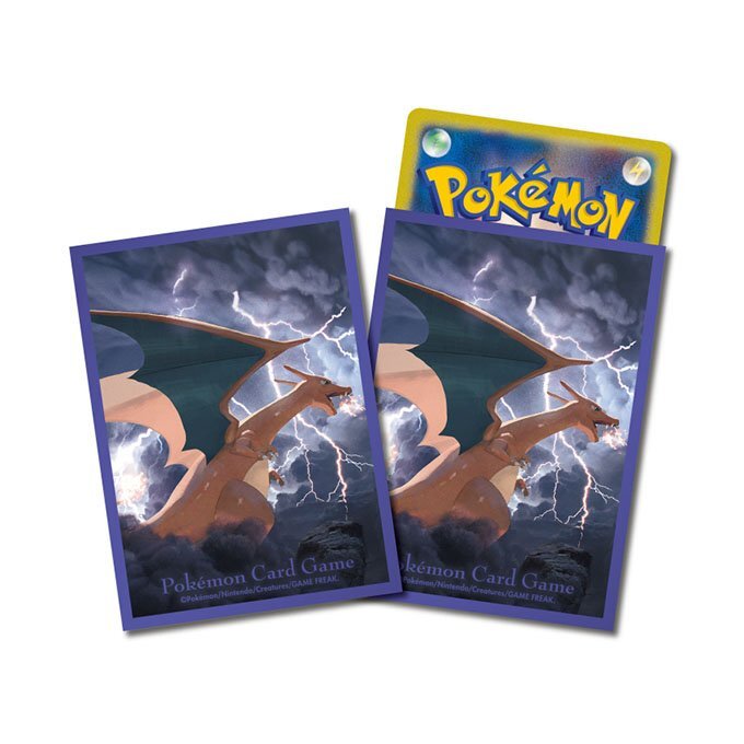 [預訂] [預計六月中旬到貨] Pokemon Card Game 卡套 飛翔 噴火龍 (紫色) 飛翔 リザードン【パープル】