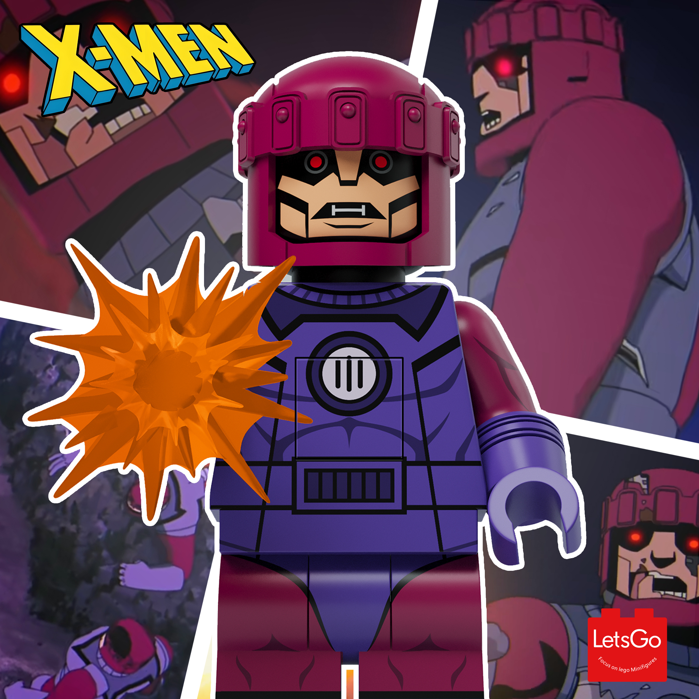 [Lets Go][Preorder] X-Men, Omega Sentinel [PADprinted]