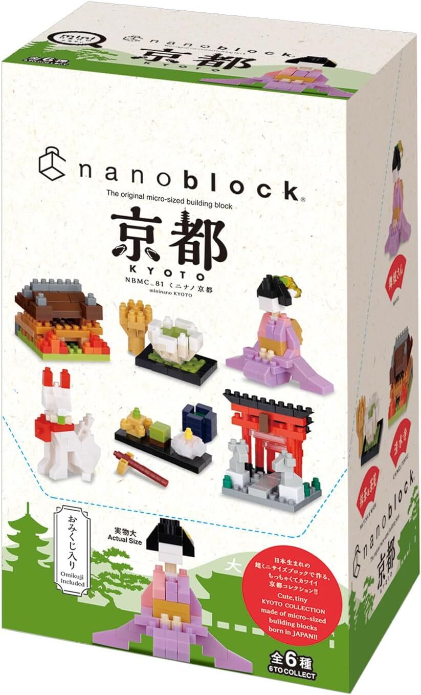 Nanoblock 迷你積木 NBMC_81s mininano 迷你京都(@6/盒)