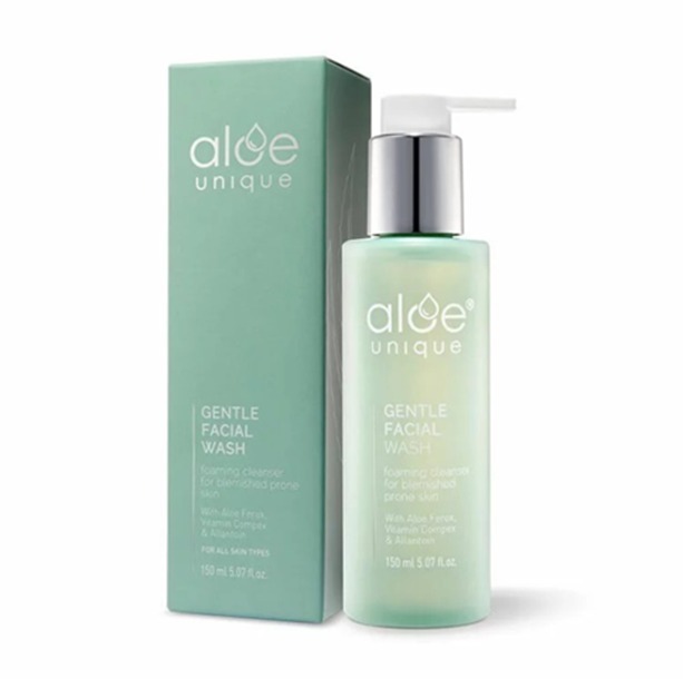 (7561)【多件優惠】aloe unique優尼客-開普蘆薈潔面凝露 150ml