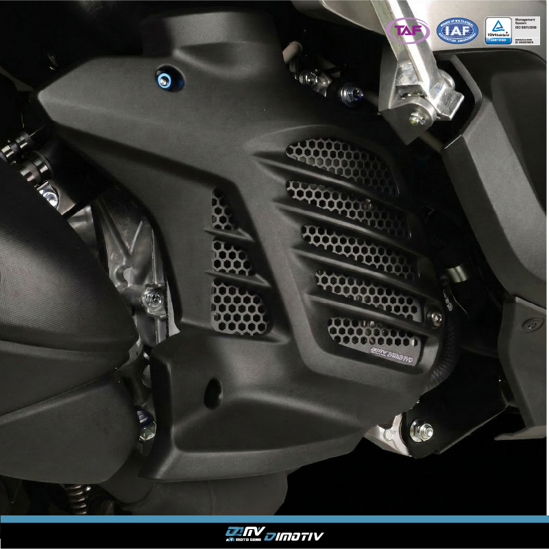 【DIMOTIV】YAMAHA NAMX155 20-26 蜂巢式水箱護網
