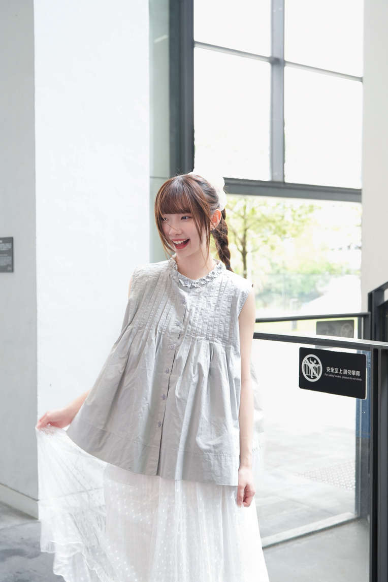 高質Ruffle領風琴背心 · 3色入