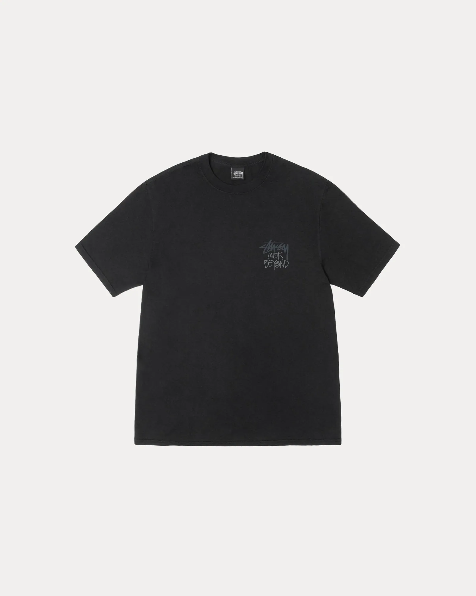 ✅(STUSSY特賣) STUSSY LOOK BEYOND TEE PIGMENT DYED 太陽 雙S 水洗 短T