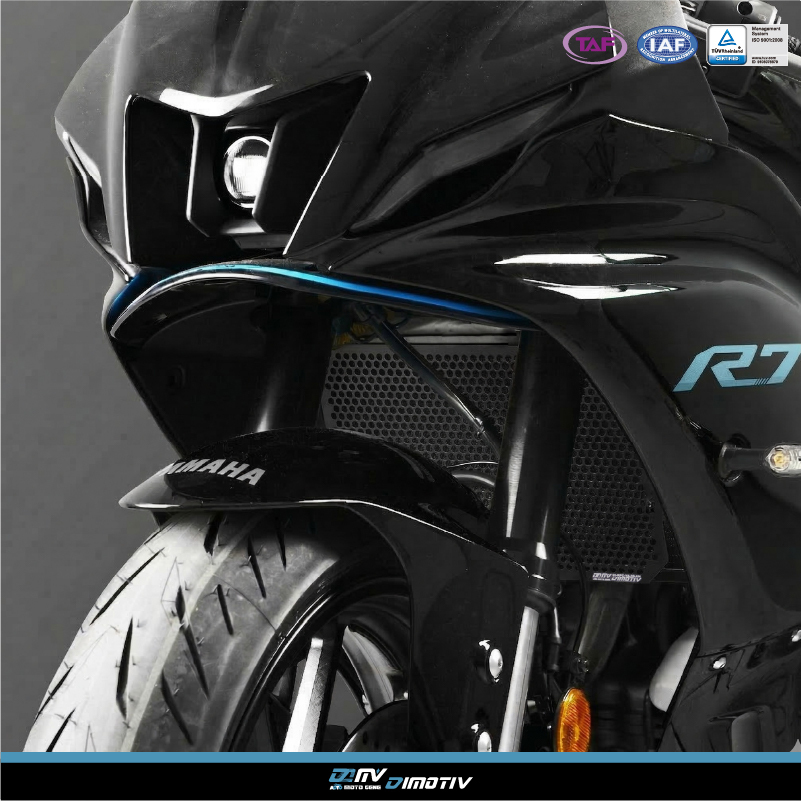 【DIMOTIV】YAMAHA R7 21-26 蜂巢式水箱護網