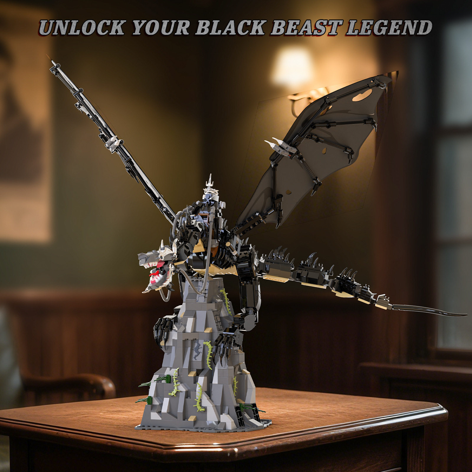 The Black Beast Lord of the Rings Building Set Fit Lego NO BOX NA66150