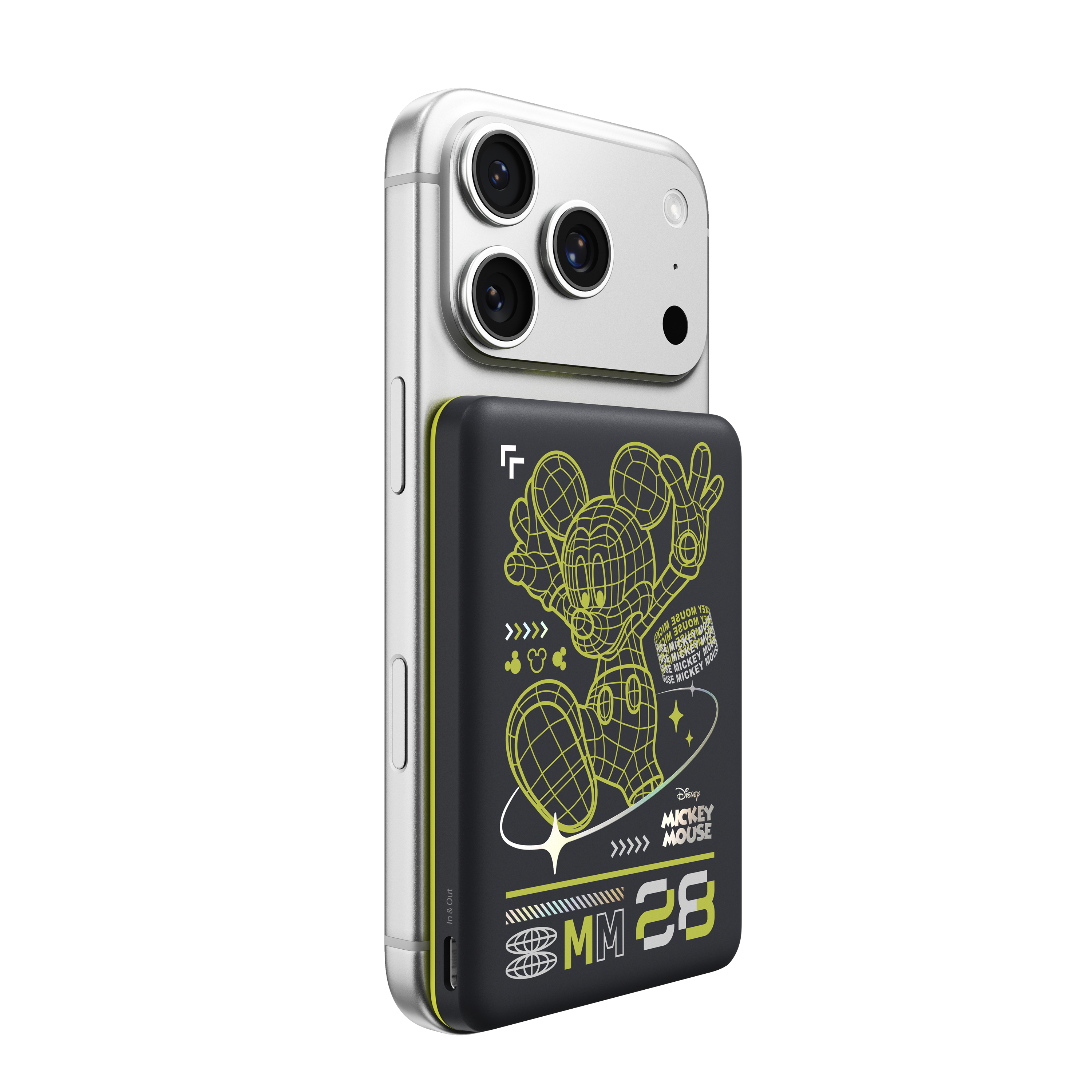 BoostCharge 纖薄磁吸行動電源 5K (米奇, 迪士尼系列)