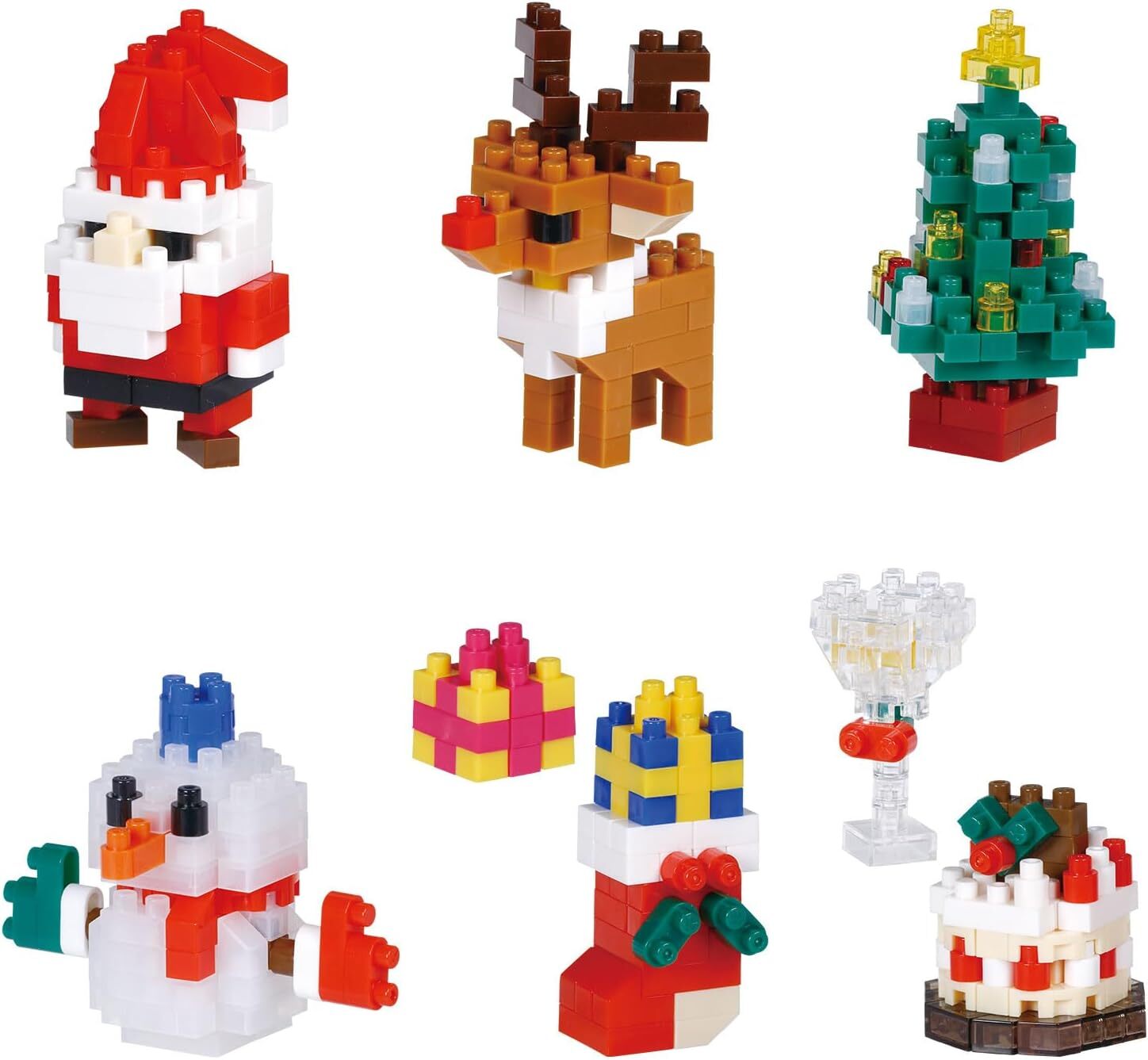 Nanoblock 迷你積木 NBMC_71s mininano 聖誕系列(@6/盒)