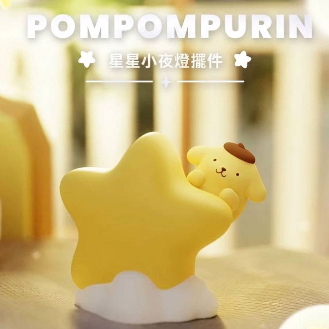 布丁狗 Sanrio|小星燈系列-LED小夜燈飾物 擺件