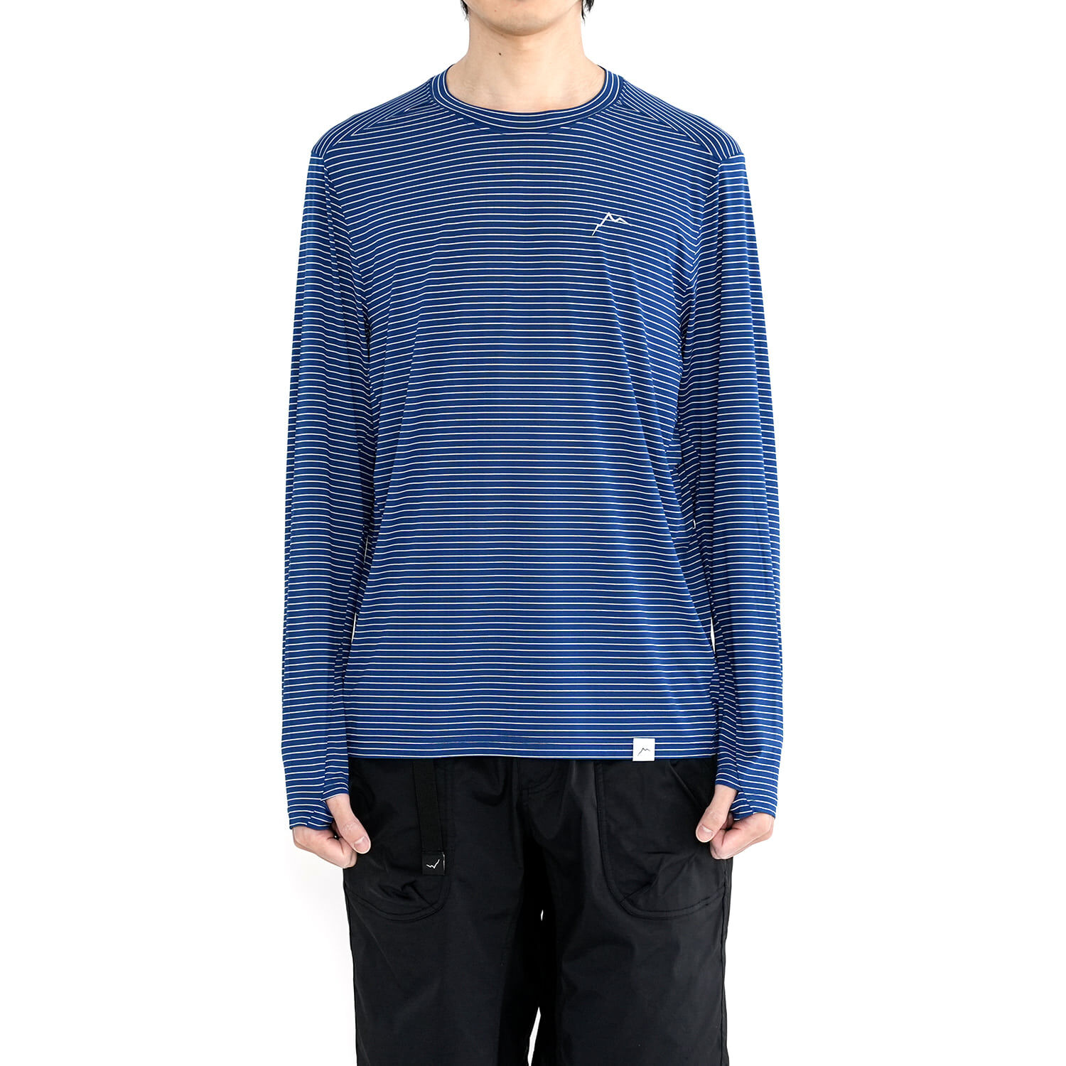 [CAYL] Stripe Logo Long Sleeve 細條紋標誌長袖上衣
