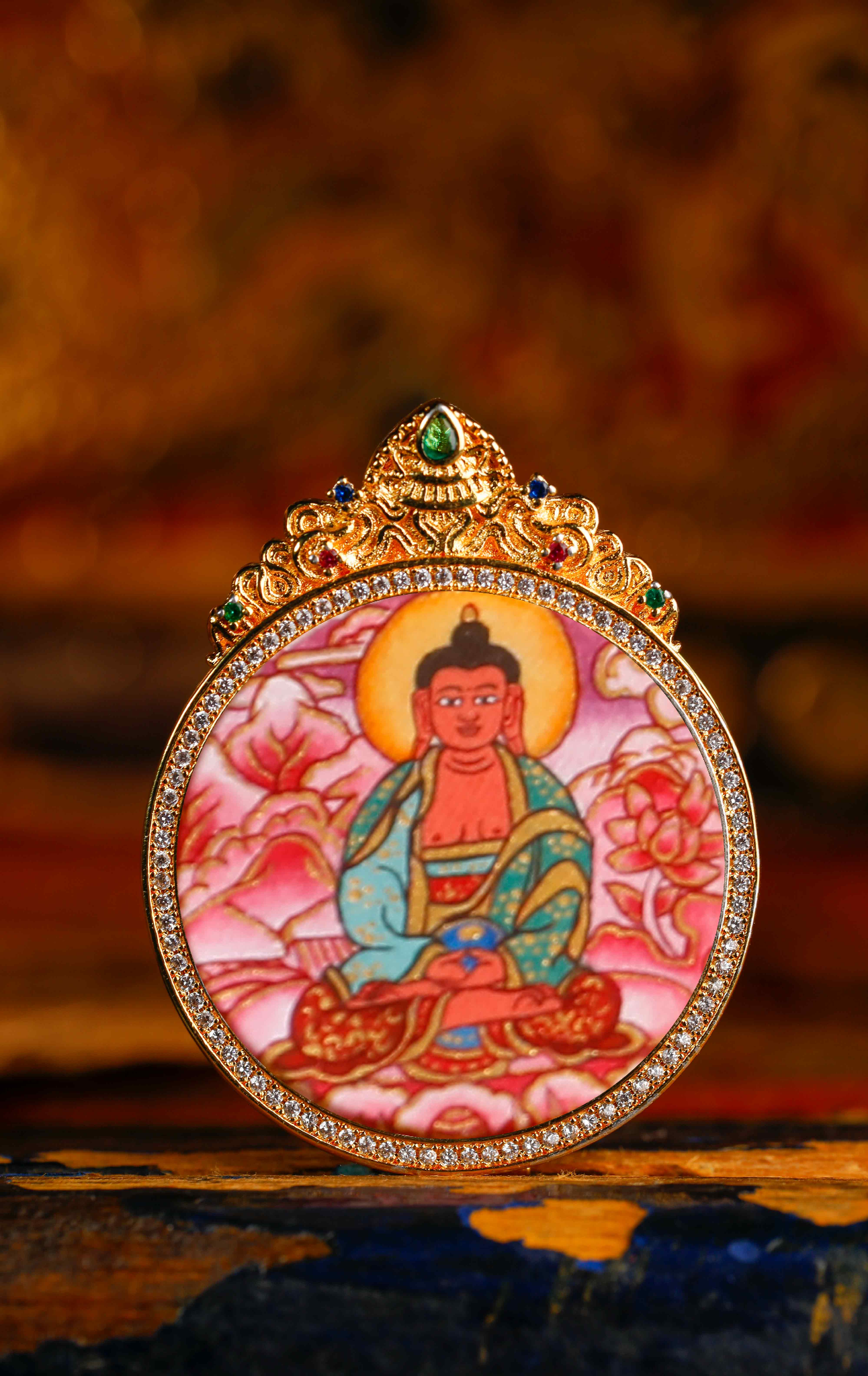 0524NK07-TIBET-NKLN-紫唐八大圓卡（B-J7）
