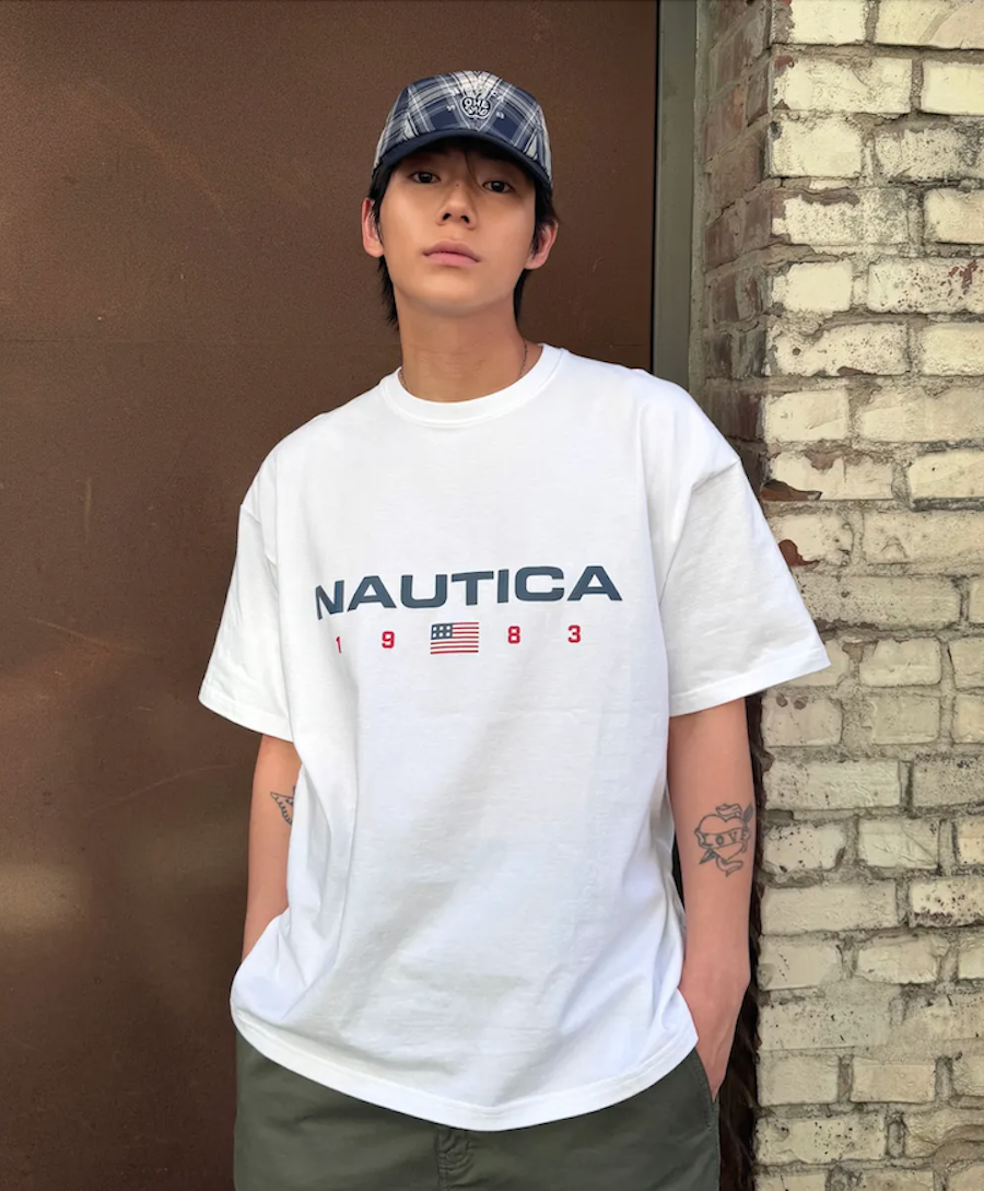 |快閃折扣🔥| NAUTICA 83 Flag 寬鬆系列 旗幟Tee