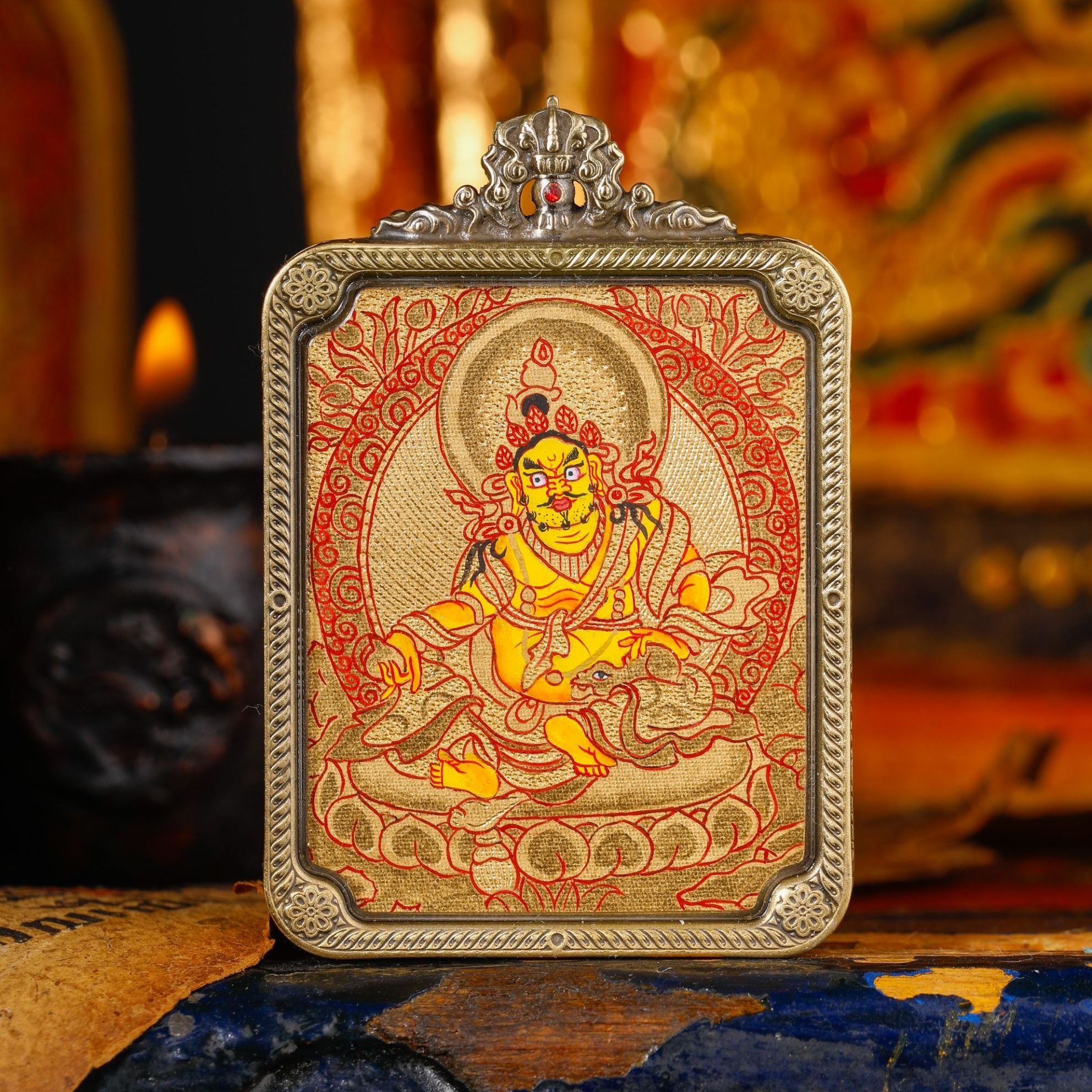 0524NK14-TIBET-NKLN-金唐黃財方卡（B14）